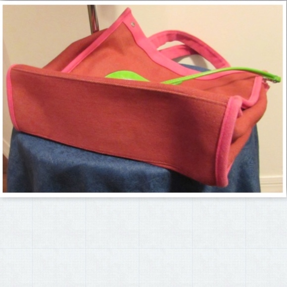 Betseyville Cherry Fruit Station Pink Tote - Picture 5 of 7